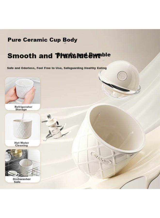 Supor Automatic Ice Sand Machine Home Ice Sand Machine Ice Crusher Mixer Milk Tea Shop Ice Breaking Machine Ice Cream Diy Homemade Machine Cooking Machine Ic01 - Image 4