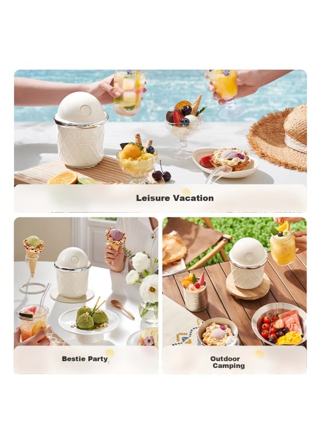 Supor Automatic Ice Sand Machine Home Ice Sand Machine Ice Crusher Mixer Milk Tea Shop Ice Breaking Machine Ice Cream Diy Homemade Machine Cooking Machine Ic01 - Image 5