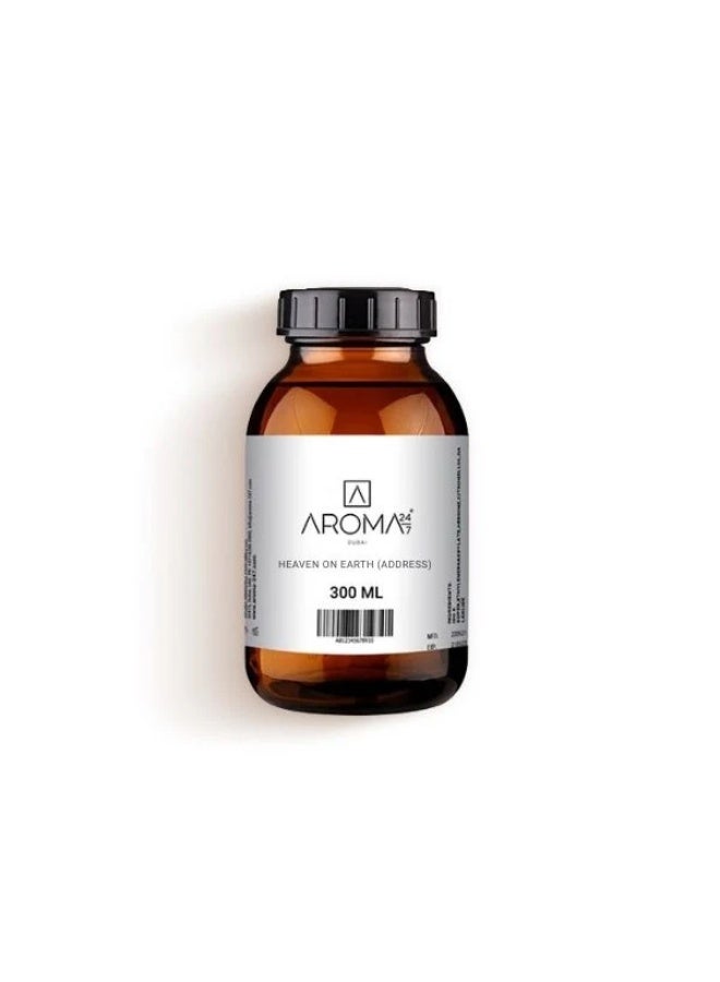 Aroma Oil for Waterless Scent Diffusers | 300ml Refill Bottle | Woody Amber Scent