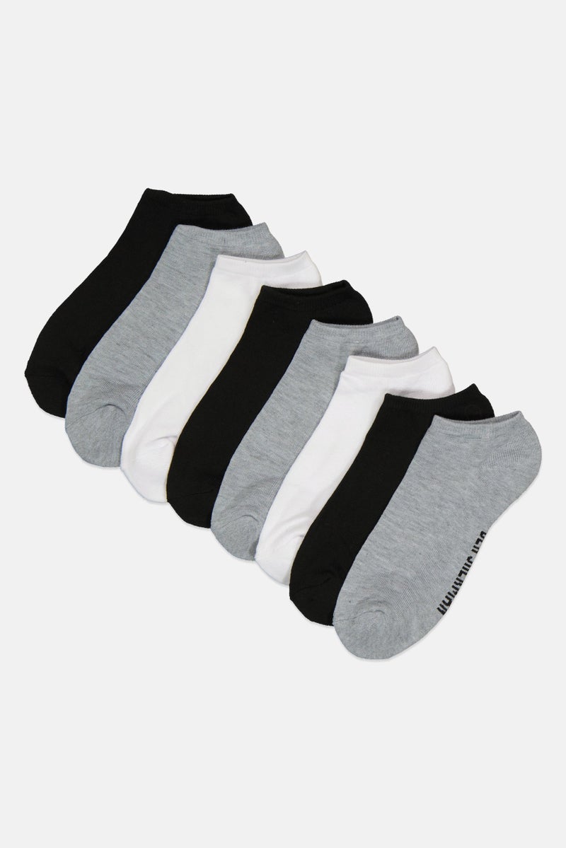 Ben Sherman Men 8 Pairs Brand Logo Cushion Sole Athletic Socks, Multicolor  - Image 1