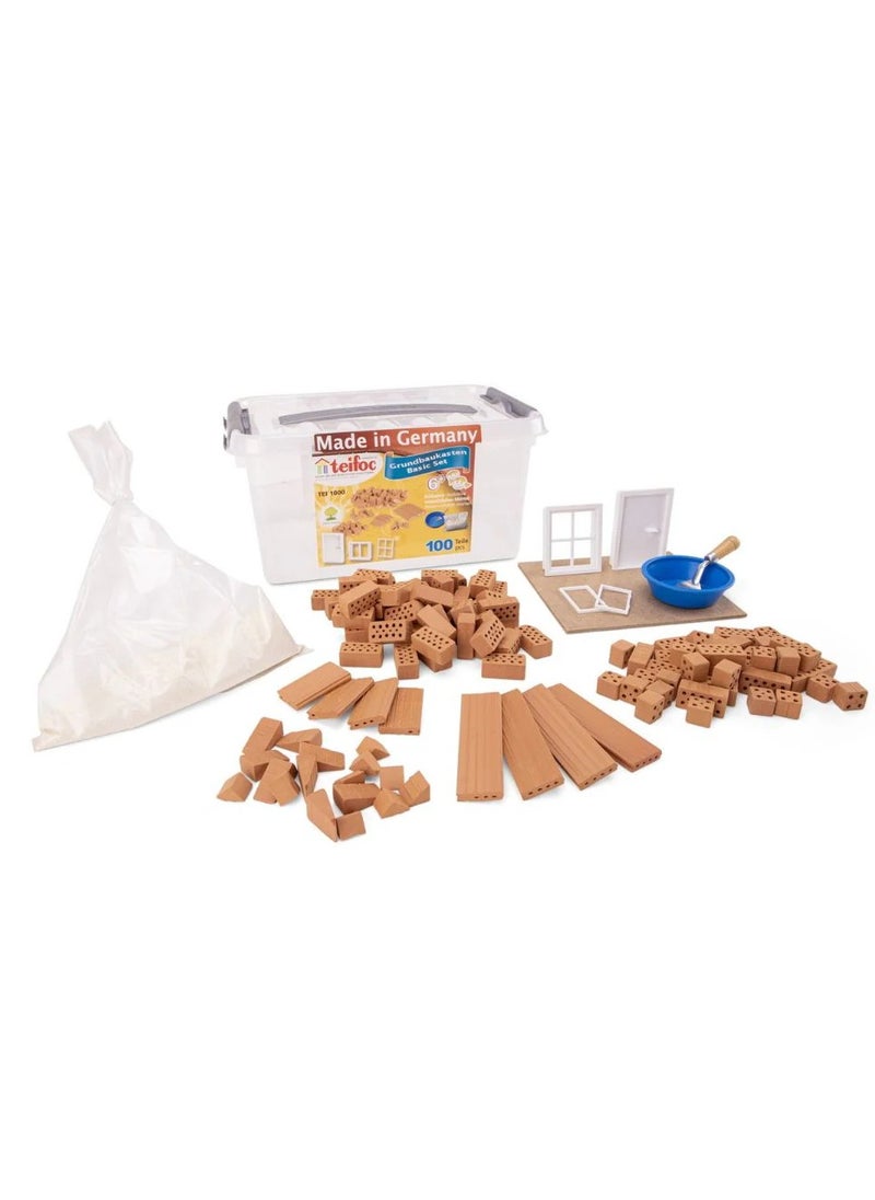 Brick Construction Toys TEI 1000  - Basic Starter Set - Build With Real Bricks & Cement - 6+ Years Old - pzsku/ZDADD3B073F90E22E36DDZ/45/_/1739518665/37ef7e40-c217-41e1-b34f-3ba1f281a8d3