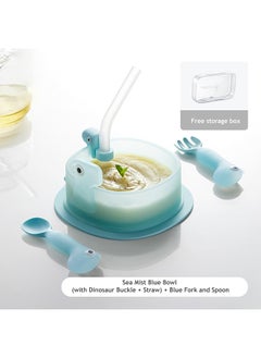 Babycare Babycare - Fork & Spoon Set with Own Box Blue  – BPA-Free, Easy-to-Store Utensils for Babies and Toddlers, Safety Approved  - Image 2