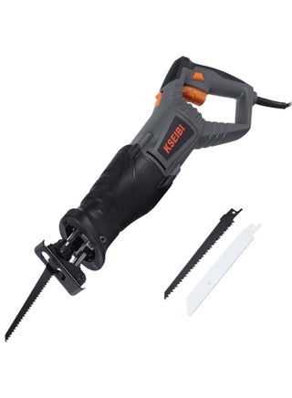 Reciprocating Saw 850w, High Performance, Sawing Capacity in Wood 180 Mm, In Metal 30 Mm, 2 Saw Blade for Woods/Metal/Plastic Cutting, Plumbing, Demolition Work, Pruning and Landscaping, Metal Cutting - pzsku/ZDADD9B46DCA1E27CEFA5Z/45/_/1703586157/97692779-76da-441b-92b3-4967a4d380f0