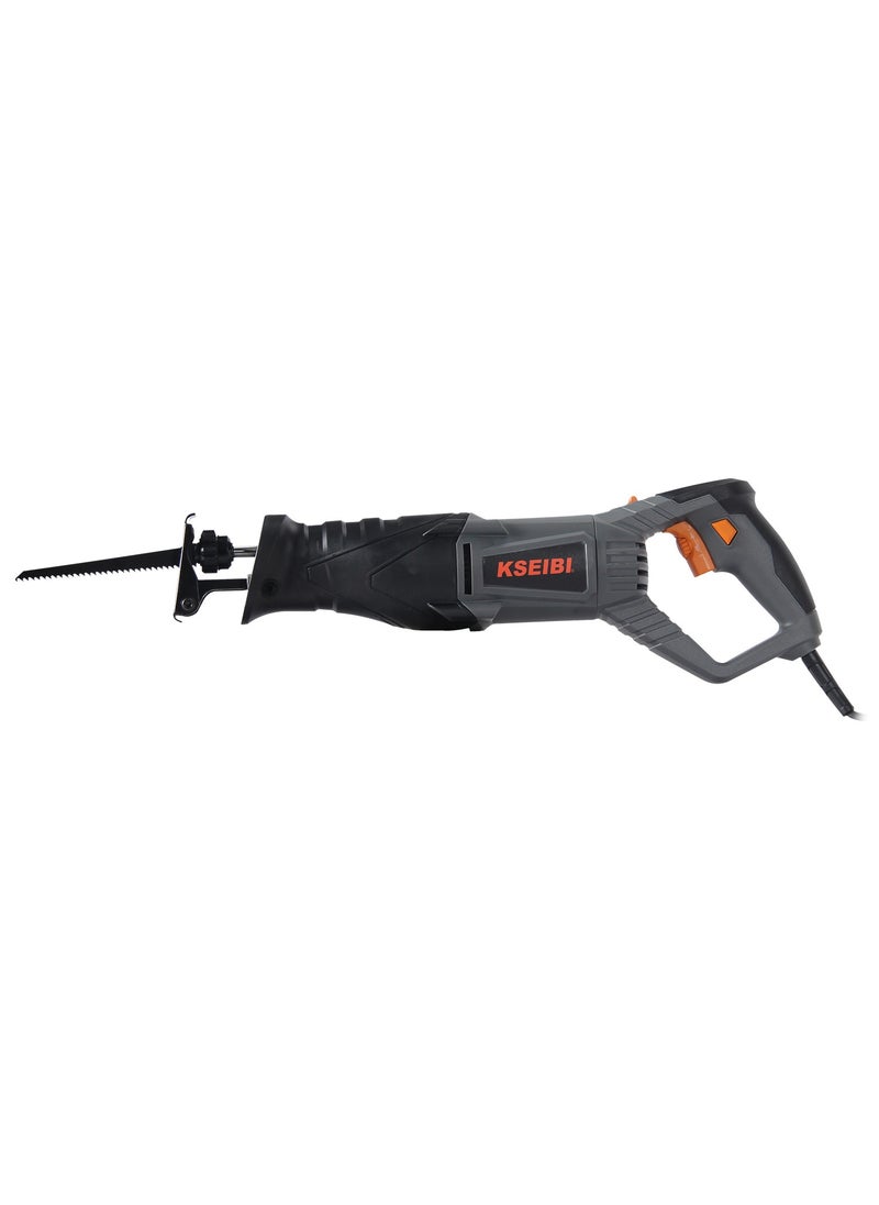 KSEIBI - Reciprocating Saw 850w, High Performance, Sawing Capacity in Wood 180 Mm, In Metal 30 Mm, 2 Saw Blade for Woods/Metal/Plastic Cutting, Plumbing, Demolition Work, Pruning and Landscaping, Metal Cutting - Image 1