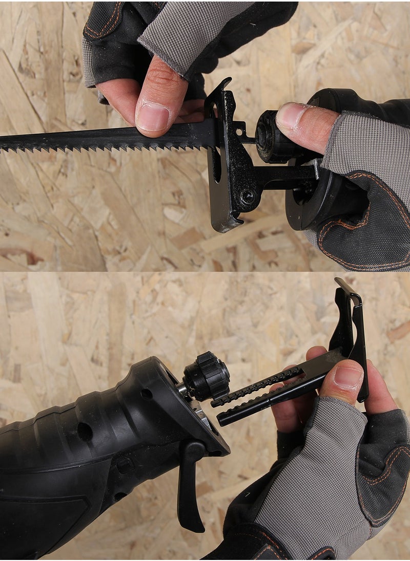 KSEIBI - Reciprocating Saw 850w, High Performance, Sawing Capacity in Wood 180 Mm, In Metal 30 Mm, 2 Saw Blade for Woods/Metal/Plastic Cutting, Plumbing, Demolition Work, Pruning and Landscaping, Metal Cutting - Image 1