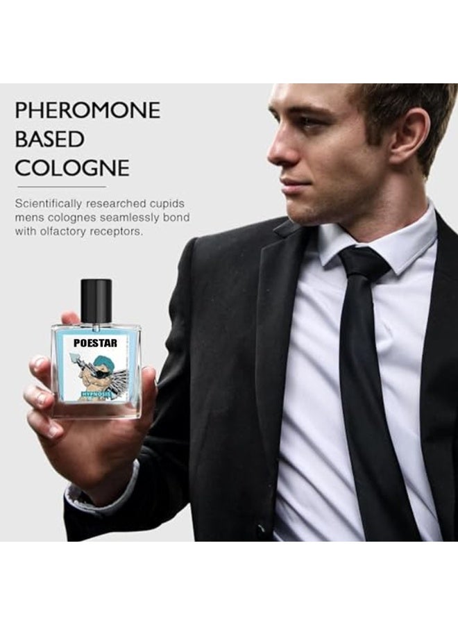 Cupid Hypnosis Pheromone Cologne for Men 100ml - Long Lasting Ice Cooling Fragrance Spray, Luxury Men's Perfume & Intense Parfum - Image 2