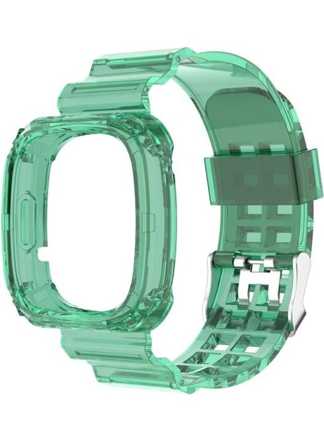 NIBEMINENT Replacement Strap Band for Fitbit Versa 3/Sense Smartwatch Green - Image 4