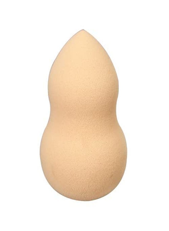 GOLD MAX Professional Makeup Sponge, Foundation Blending Beauty Sponge, Beauty Blender Puff Sponge for Powder, Cream, Multi-colored Makeup Sponge (Yellow Pear Shape) - Image 1