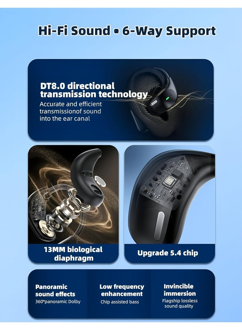 أبلينم سماعات أذن AI Translation ترجمة فورية مع 134 لغة تدعم دقة 98% في 0.2 ثانية، بلوتوث 5.4/ANC/100H عمر البطارية مع شاشة عالية الدقة للسفر/الاجتماعات لنظامي التشغيل Android وIOSسماعات أذن AI Translation ترجمة فورية مع 134 لغة تدعم دقة 98% في 0.2 ثانية، بلوتوث 5.4/ANC/100H عمر البطارية مع شاشة عالية الدقة للسفر/الاجتماعات لنظامي التشغيل Android وIOS - Image 2