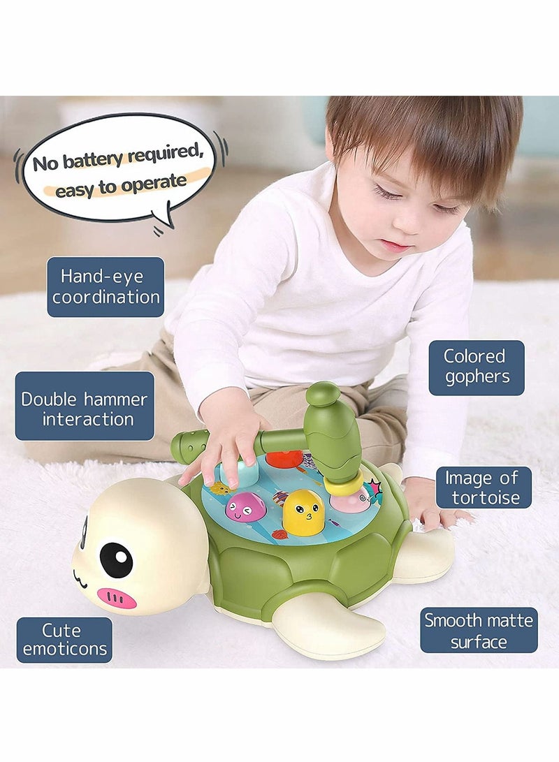 SYOSI Hammering and Pounding Toy Toys for 3 4 5 6 Year Old Boys Baby Interactive Toys Toddler Activities Games with 2 Hammer Learning Active Early Educational Toy Gift for Boys Girls Toddlers - Image 4