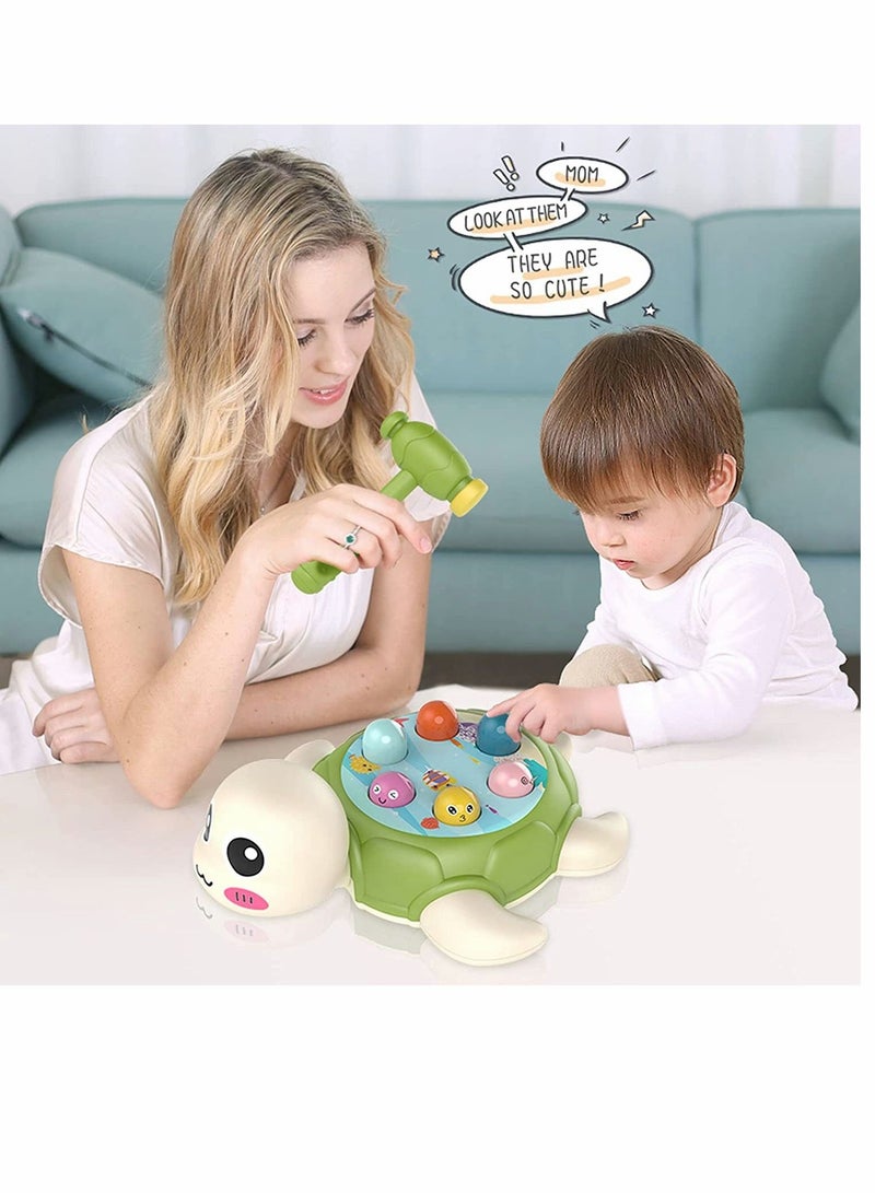 SYOSI Hammering and Pounding Toy Toys for 3 4 5 6 Year Old Boys Baby Interactive Toys Toddler Activities Games with 2 Hammer Learning Active Early Educational Toy Gift for Boys Girls Toddlers - Image 5