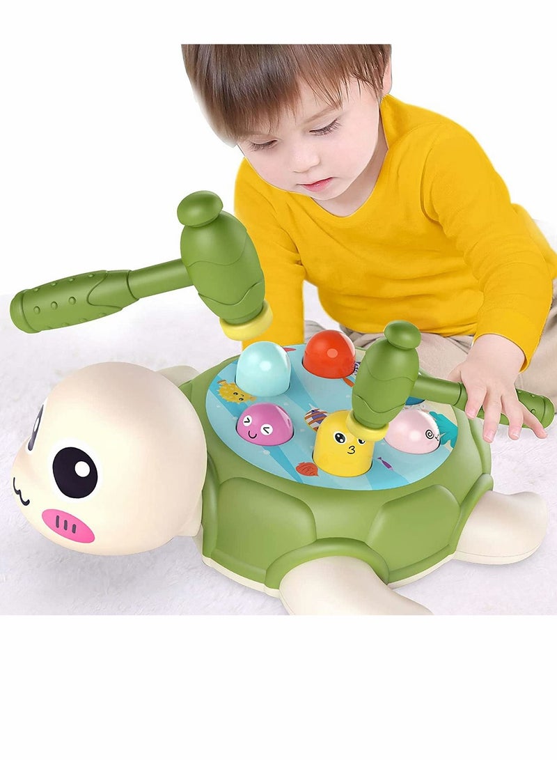 SYOSI Hammering and Pounding Toy Toys for 3 4 5 6 Year Old Boys Baby Interactive Toys Toddler Activities Games with 2 Hammer Learning Active Early Educational Toy Gift for Boys Girls Toddlers - Image 1