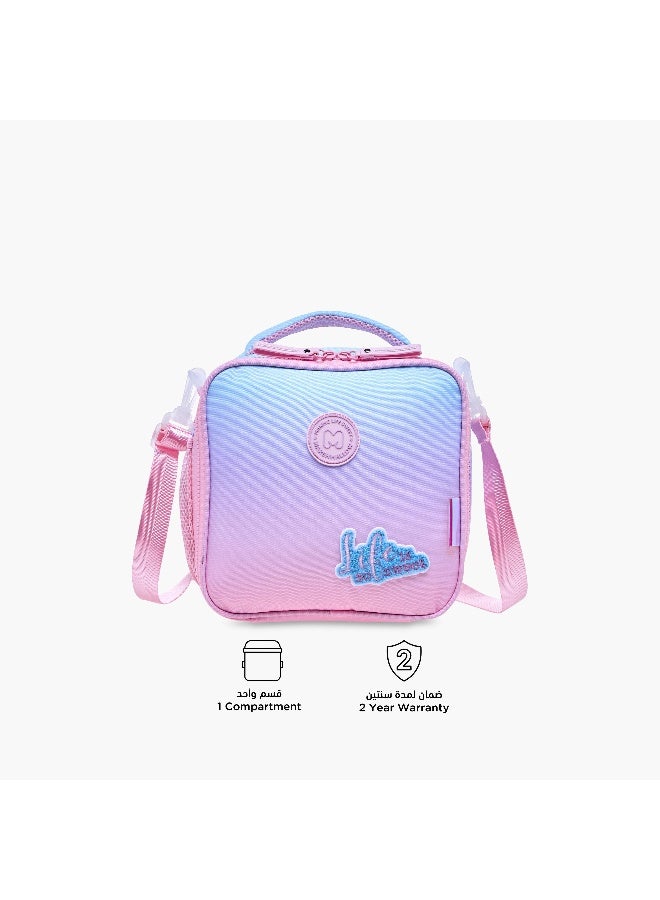 MARSHMALLOW Lunch/Cooler Bag-Gossip-1 Cmprt-Girls- (Polyester) Pink \ 21X21X10 - Image 4