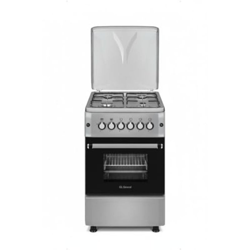 GL 50x55cm 4 Burner Gas Cooking Ranger, Total Safety, Upand down Oven Heating, Auto Burner, Double Glass Oven Door - Image 3
