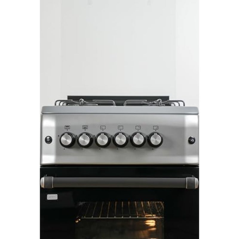 GL 50x55cm 4 Burner Gas Cooking Ranger, Total Safety, Upand down Oven Heating, Auto Burner, Double Glass Oven Door - Image 5