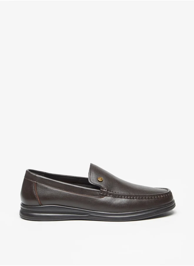 Le Confort Men's Solid Slip-On Loafers