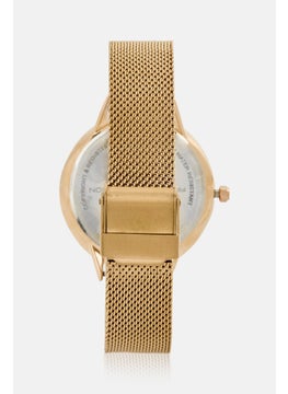 French Connection Women FC150RGM Analog Stainless Watch 36 mm, Rose GOld  - Image 3