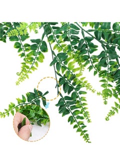 Rock Pow 2 Pcs Artificial Ivy Leaf Plants, Fake Hanging Plants Ferns for DIY Wall Home Garden Hanging Basket Decor  - Image 4
