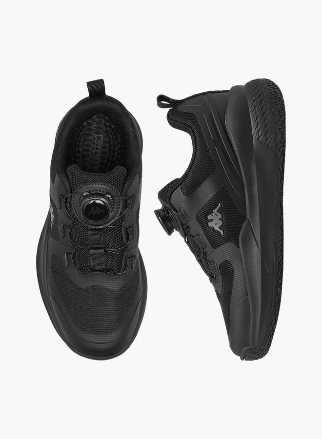 Kappa Girls' Logo Print Sports Shoes with Rotating Buckle Closure