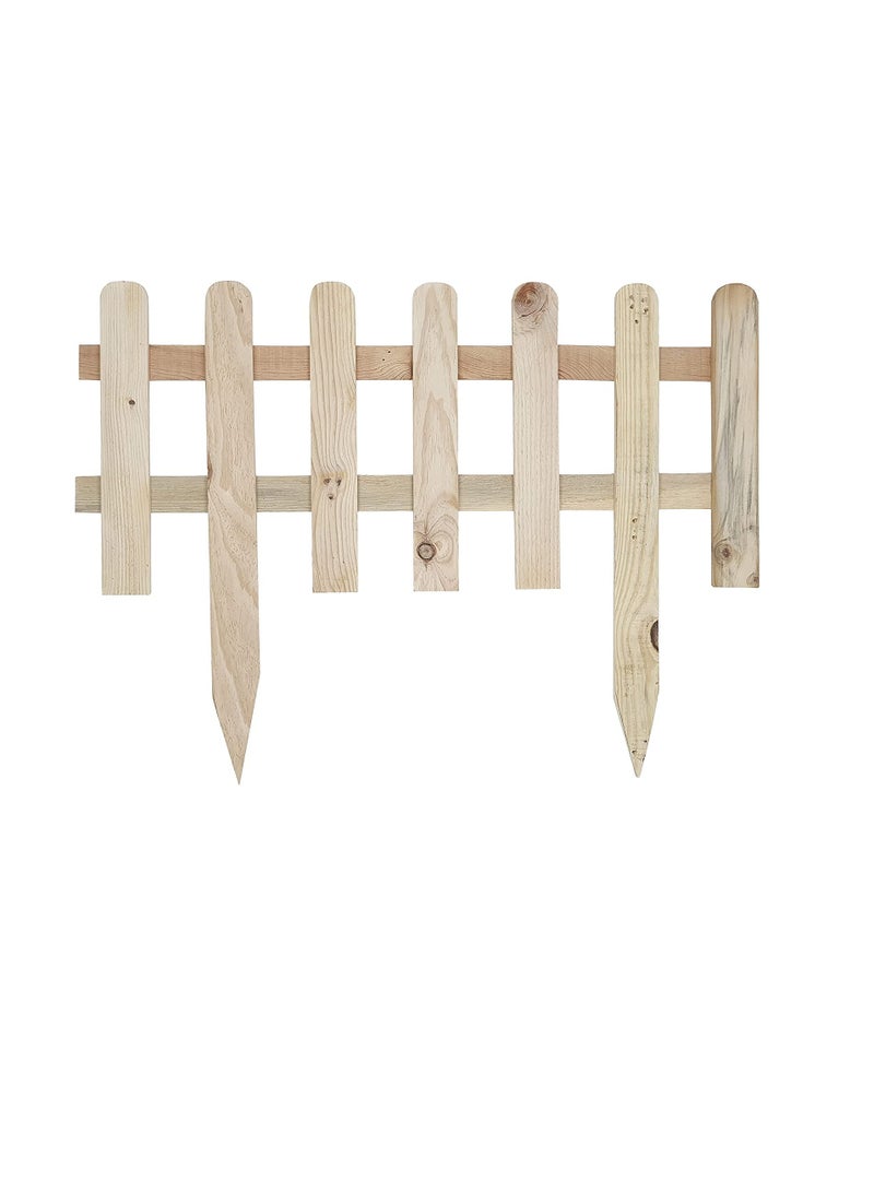 Generic Garden fence wooden pickets (50cmx100cm, Beige)  - Image 1