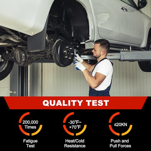 Bapmic Front Upper Left & Right Control Arm Kit Replacement for Mercedes Benz C250 SLK250 W203 W204 C207 C209, Replaces# 2043304311, 2043304411 (Set of 2) - Image 4