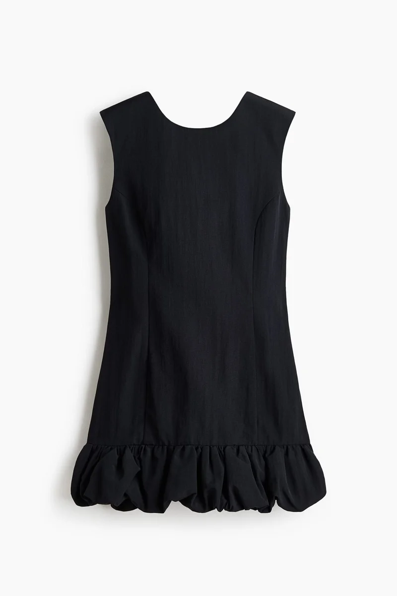 اتش اند ام فستان بحافة سفلية منفوخة