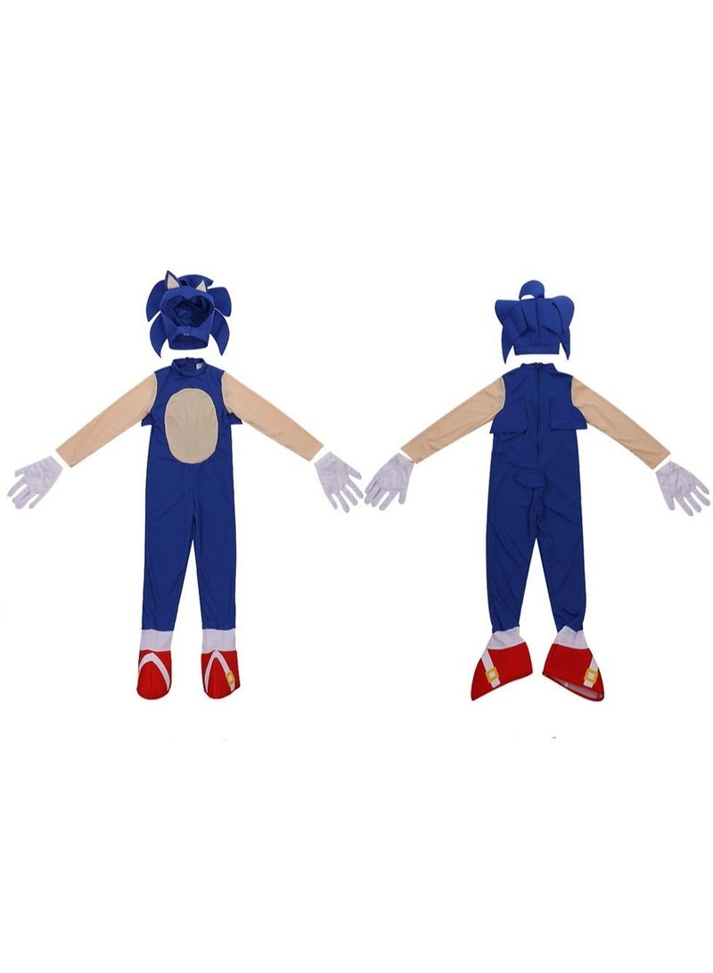 Sonic Advance Costume Sonic the Hedgehog Cosplay Halloween Costume Boy - Image 2