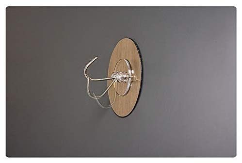 SEMITO Self Adhesive Wall Hook For Bath towel kitchen accessories and many other home kitchen Bathroom and office item oil dust and Waterproof Material Heavy Duty Round Shape Pack Of 10 Sticker Hook - Image 5