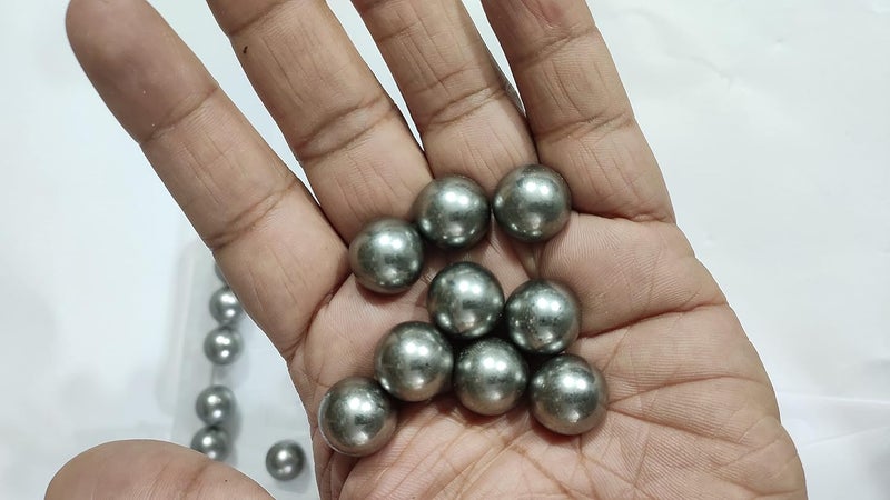 OMX 1/2" Inch (0.5") Precision Chrome Steel Bearing Balls, 20 PC - Image 1