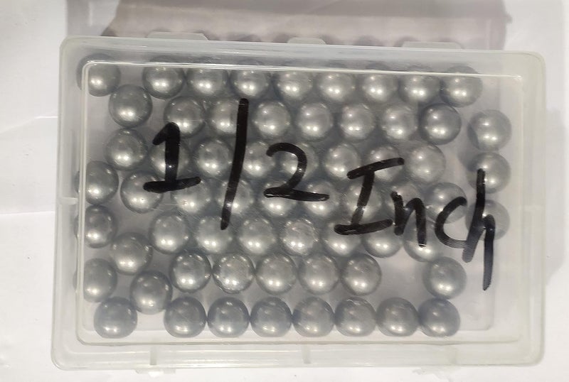 OMX 1/2" Inch (0.5") Precision Chrome Steel Bearing Balls, 20 PC - Image 2