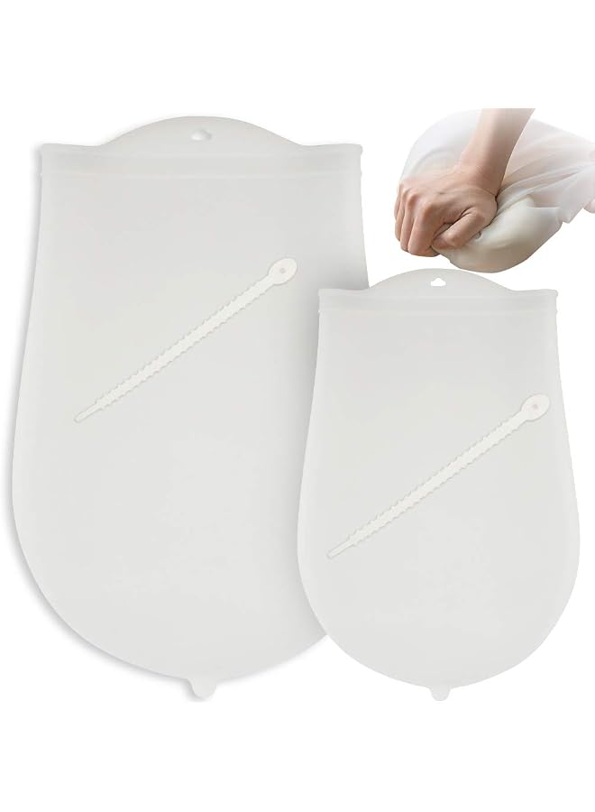 S-TOP Kneading Bag, Silicone Kneading Dough Bag,Food Grade Material,Versatile Dough Mixer for Bread, Pastry, Pizza & Tortilla,Flour-mixing Bag Preservation Bag,Cooking Tool - Image 1