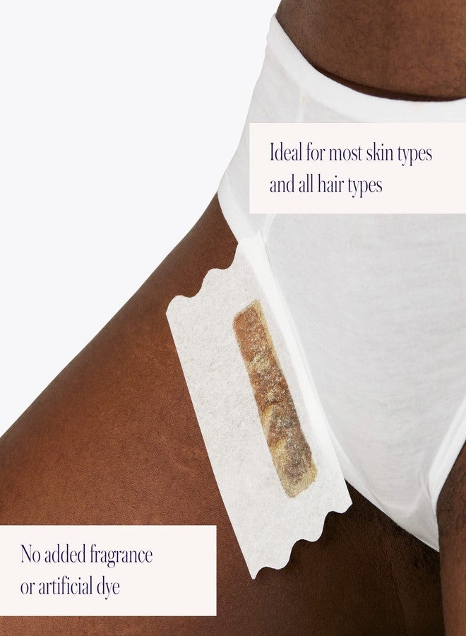 Flamingo Women Pubic Waxing Kit with 24 Wax Strips, 8 Post-Wax Cloths, Pack of 2 - Image 2