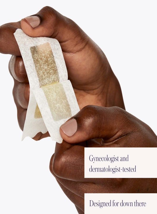 Flamingo Women Pubic Waxing Kit with 24 Wax Strips, 8 Post-Wax Cloths, Pack of 2 - Image 3