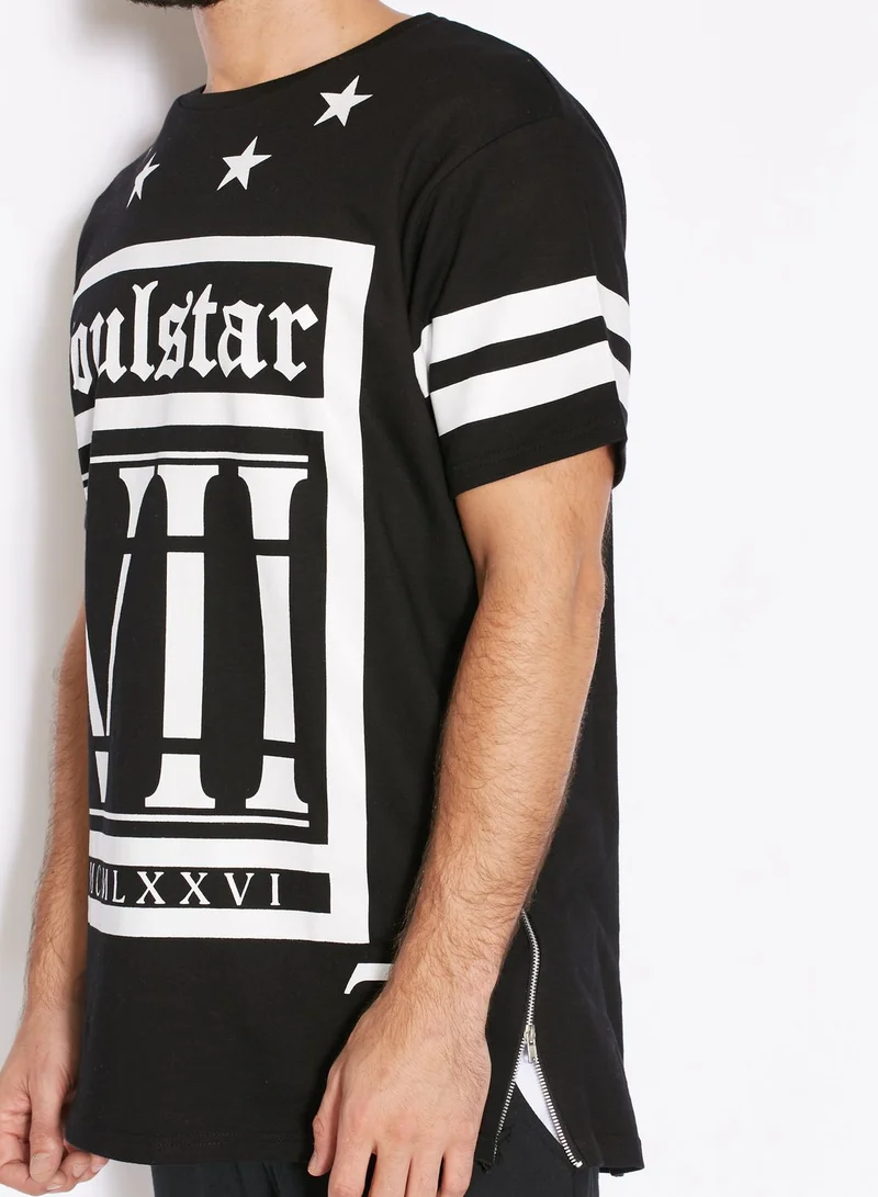 SOUL STAR Croxley Printed T-Shirt