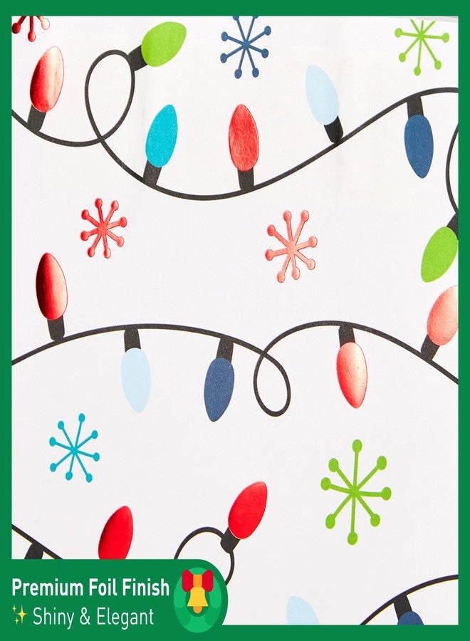 SUNCOLOR 30 Small Christmas Gift Bags With Tissue paper - Image 2