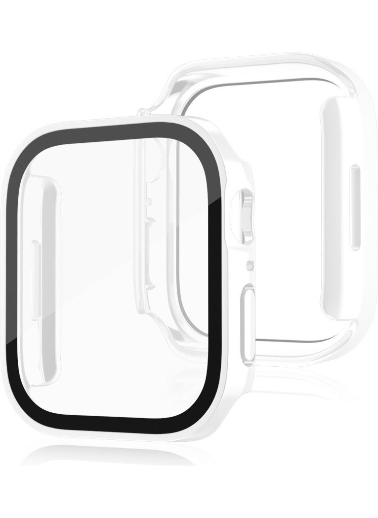 Techmaster Apple Watch 6 7 8 9 40MM 41MM Compatible Rubber Case Screen Protector 360 Case Cover  - Image 3