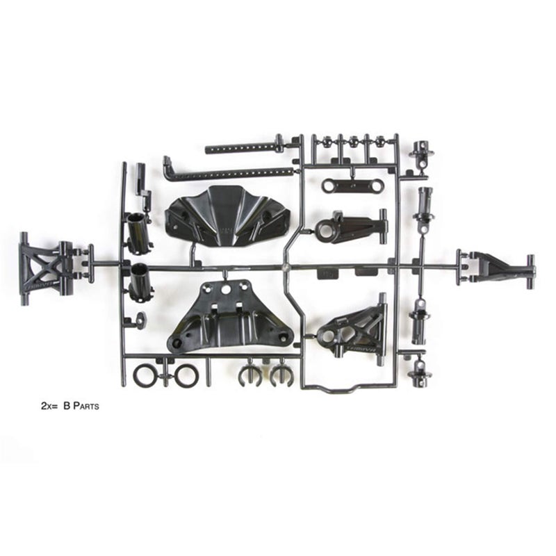 Tamiya 51528000 300051528 TT02 BParts Suspension Arm White - Image 3