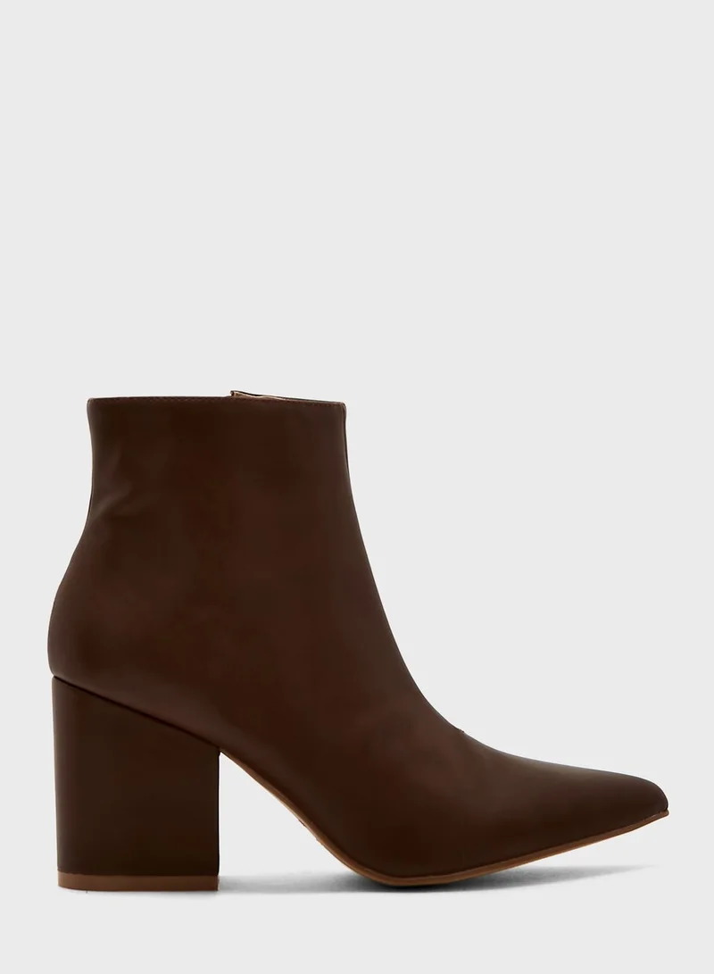 ELLA Heeled Ankle Boots