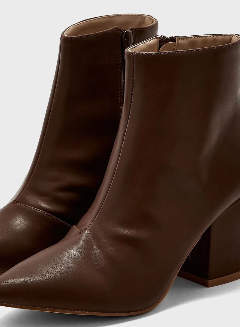 ELLA Heeled Ankle Boots
