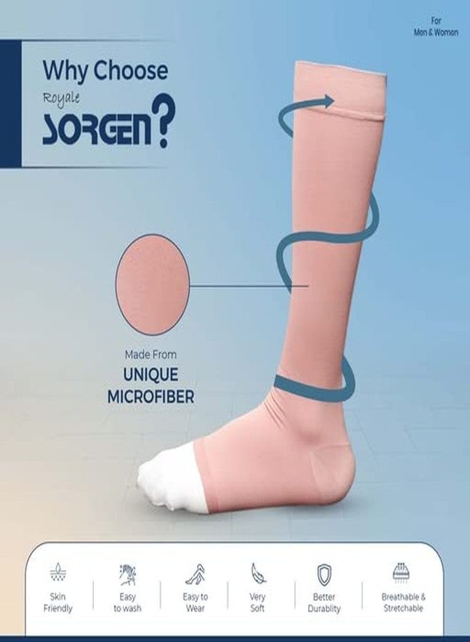 Sorgen Royale Microfiber Ulcer Care Stockings (Medium) - Image 5