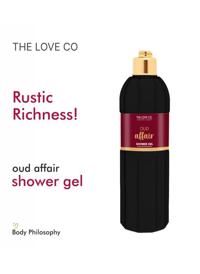THE LOVE CO. Luxury Oud Affair Body Wash Shower Gel | Refreshing & Hydrating Formula | Unisex Bath & Body Wash For Men & Women | Vegan & Paraben Free | Vegan & Cruelty-Free - 100Ml - Image 3