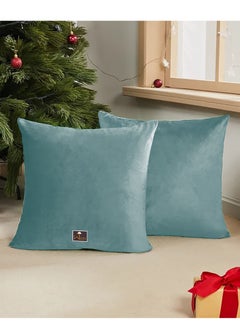 Wooden Twist Wooden Twist Cushion Cover for Couch, Sofa Bedroom And Home Decor (Set of 2)  - Image 1