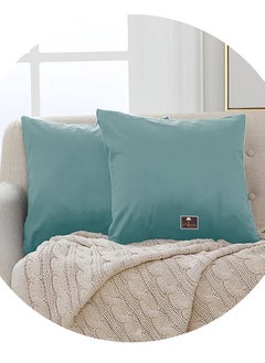 Wooden Twist Wooden Twist Cushion Cover for Couch, Sofa Bedroom And Home Decor (Set of 2)  - Image 3