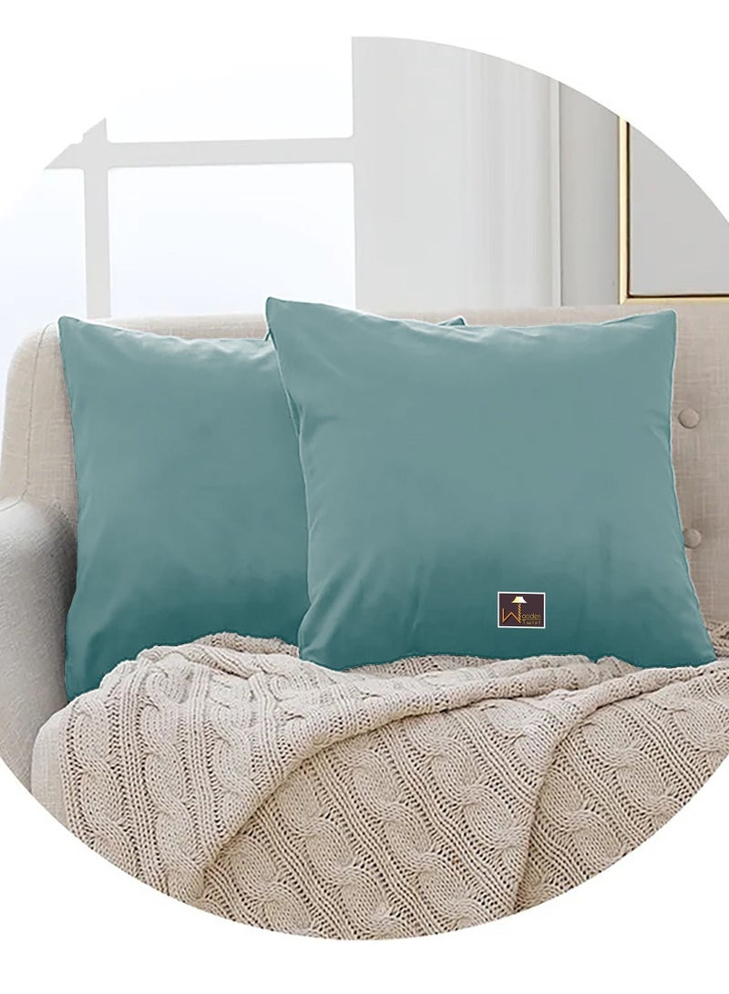 Wooden Twist Wooden Twist Cushion Cover for Couch, Sofa Bedroom And Home Decor (Set of 2)  - Image 3