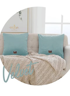 Wooden Twist Wooden Twist Cushion Cover for Couch, Sofa Bedroom And Home Decor (Set of 2)  - Image 2