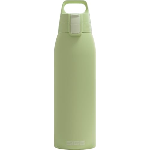 SIGG Insulated Water Bottle Shield Therm One Eco Green Suitable For Carbonated Beverages Leakproof Dishwasher Safe BPA Free 90 Recycled Stainless Steel Pink 34 Oz - Image 1