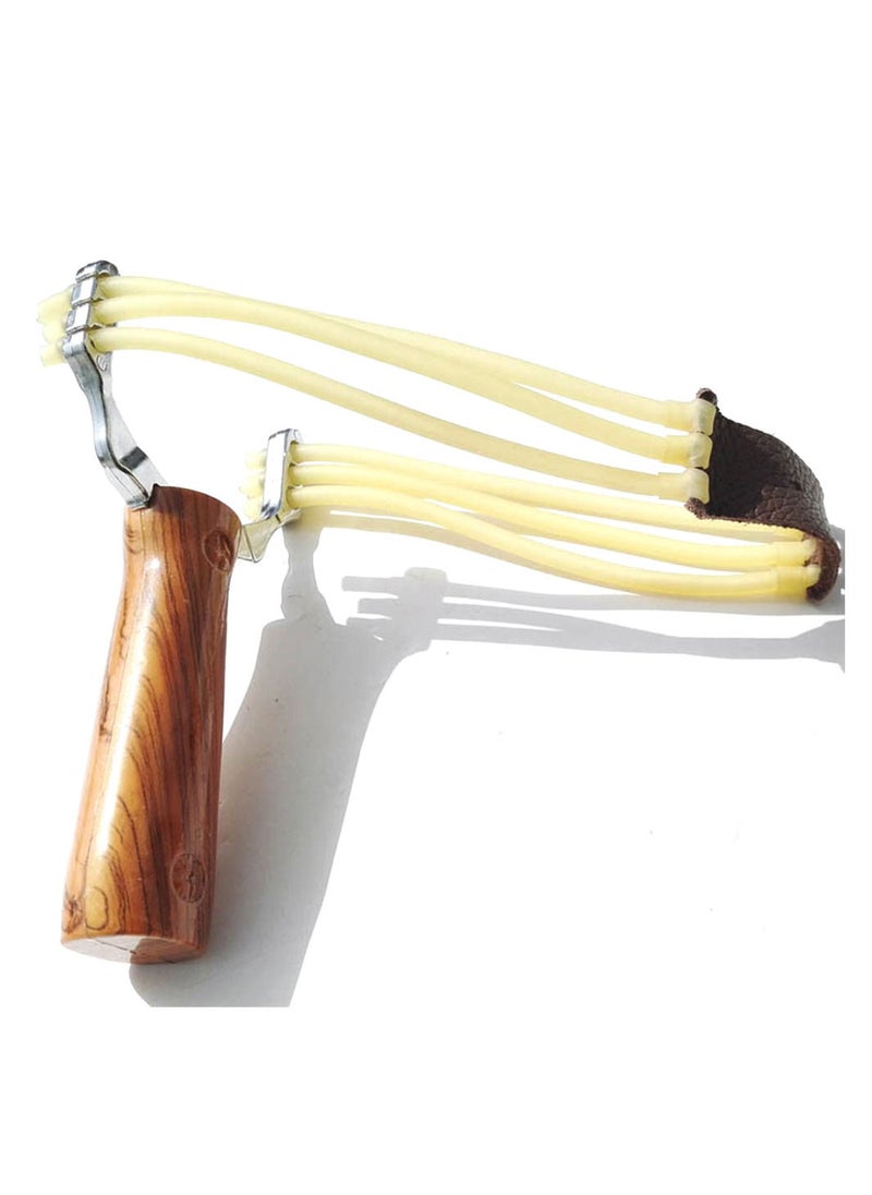 Generic - Outdoor Slingshot Aluminium Alloy Powerful Hunting Slingshots Sling Shot Camouflage Sports Wrist Catapult Launcher with Rubber Band Bow - Image 1