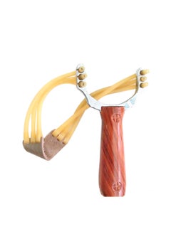 Outdoor Slingshot Aluminium Alloy Powerful Hunting Slingshots Sling Shot Camouflage Sports Wrist Catapult Launcher with Rubber Band Bow