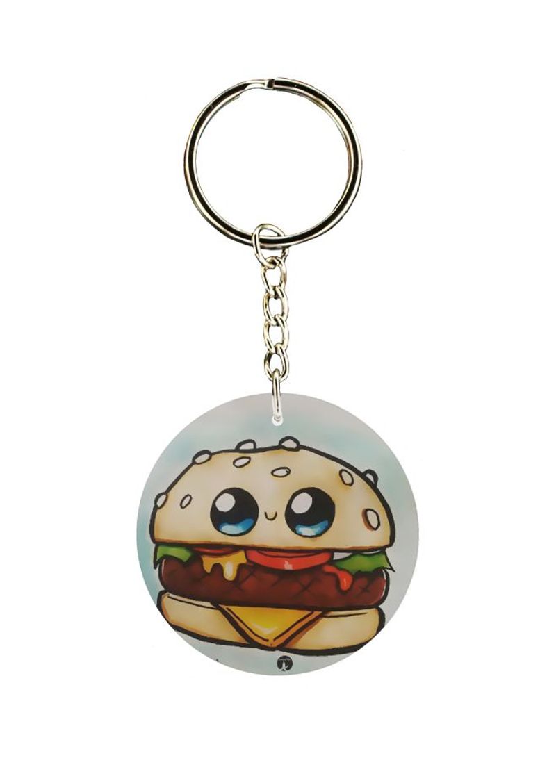 Cartoon Printed Keychain
