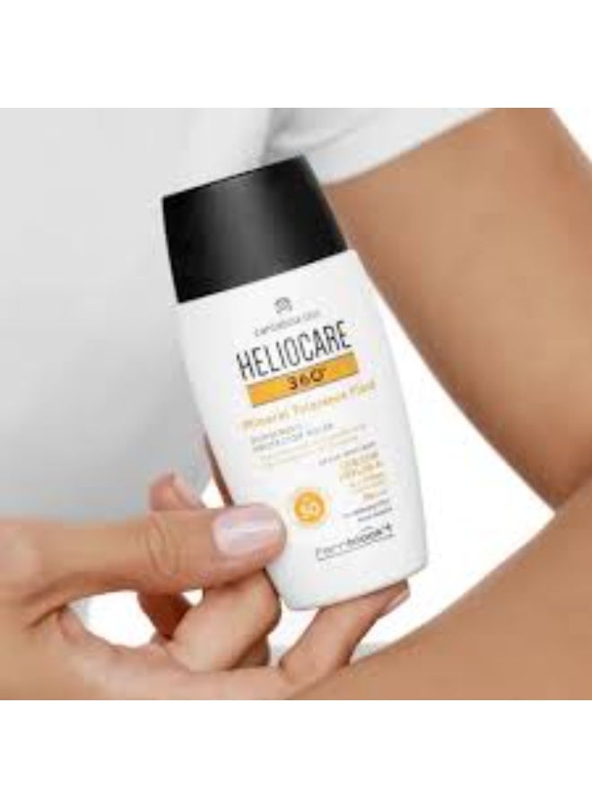 Heliocare 360 Mineral Tolerance Solar Fluid SPF50 50ml - Image 3